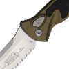 Microtech Socom Elite Auto OD Stonewash Serrated