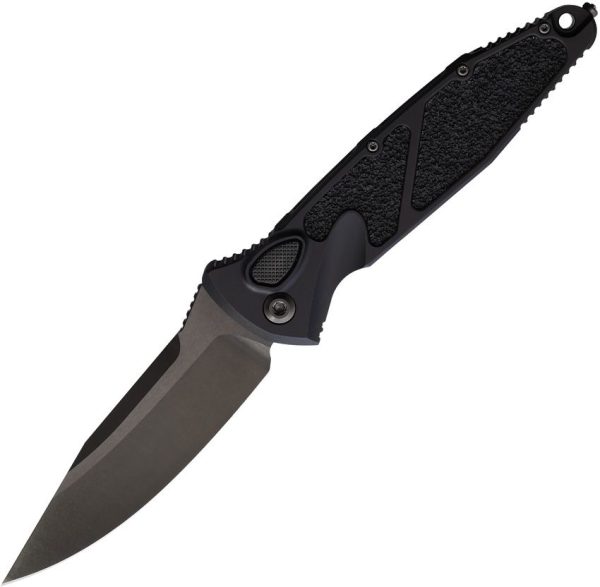Microtech Auto Socom Elite Buttonlock - Shadow DLC