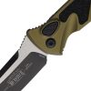 Microtech Auto Socom Elite Buttonlock - OD Green