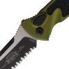 Microtech Socom Elite Buttonlock OD - Serrated