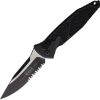 Microtech Socom Elite Buttonlock - Black Serrated