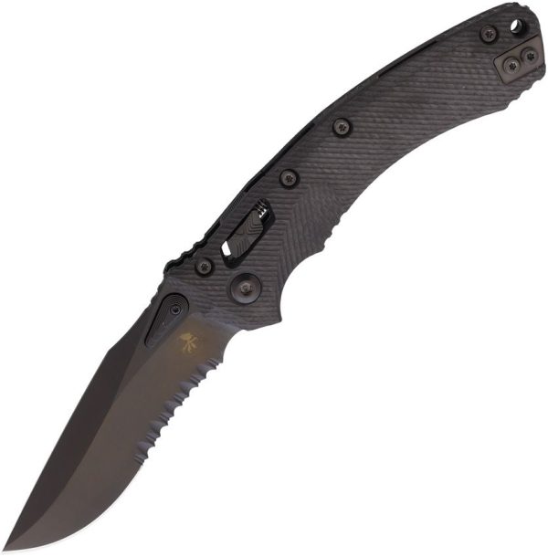 Microtech Amphibian Ram-Lok DLC - Carbon Fiber