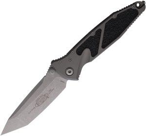 Microtech Socom Elite Linerlock Apocalyptic Gray Aluminum