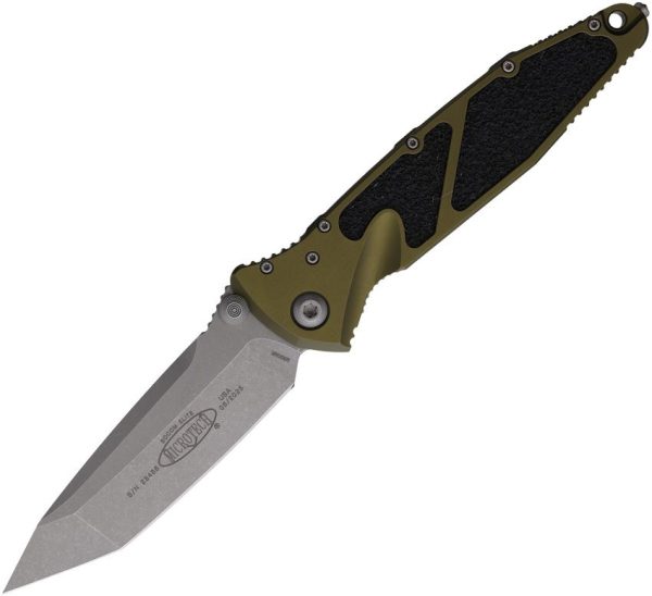 Microtech Socom Elite Linerlock Apocalyptic OD Green