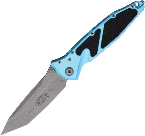 Microtech Socom Elite Linerlock Apocalyptic Turquoise