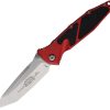 Microtech Socom Elite Linerlock Red Aluminum Tanto