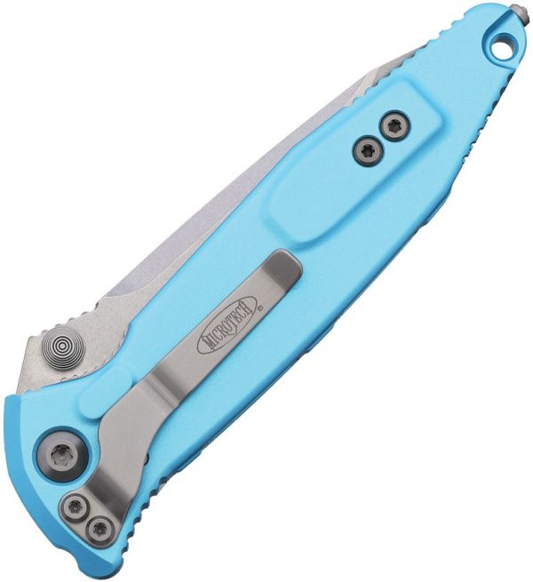 Microtech Socom Elite Linerlock Turquoise Tanto