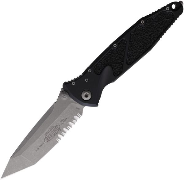 Microtech Socom Elite Linerlock Apocalyptic Black