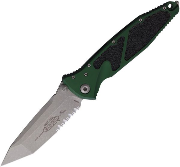 Microtech Socom Elite Linerlock Apocalyptic Emerald