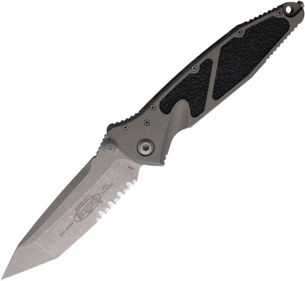 Microtech Socom Elite Linerlock Apocalyptic Gray