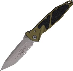 Microtech Socom Elite Linerlock Apocalyptic OD Green