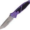 Microtech Socom Elite T/E Linerlock - Purple Aluminum