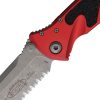 Microtech Socom Elite T/E Linerlock - Red Aluminum