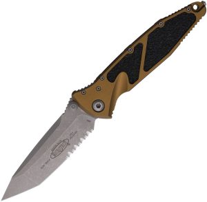 Microtech Socom Elite T/E Automatic - Tan Aluminum