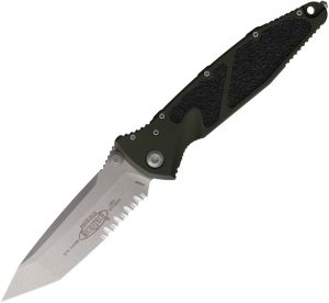 Microtech Socom Elite T/E Linerlock - Woodland Green