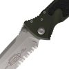 Microtech Socom Elite T/E Linerlock - Woodland Green