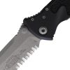 Microtech Socom Elite Linerlock Apocalyptic Black