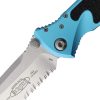 Microtech Socom Elite T/E Linerlock - Turquoise Stonewash