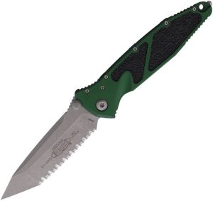 Microtech Socom Elite T/E Linerlock AP - Emerald Green