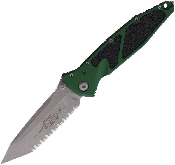 Microtech Socom Elite T/E Linerlock AP - Emerald Green