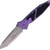 Microtech Socom Elite T/E Linerlock AP - Purple Handle