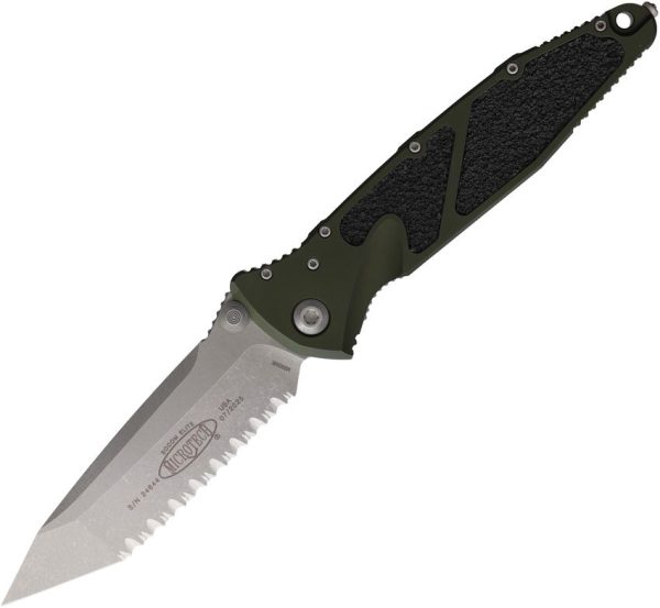 Microtech Socom Elite T/E Linerlock AP - Woodland