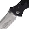 Microtech Socom Elite T/E Linerlock - Black Aluminum
