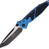 Microtech Socom Elite S/E Linerlock - Blue Aluminum