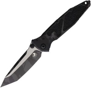 Microtech Socom Elite T/E Linerlock - Midnight Tiger Camo