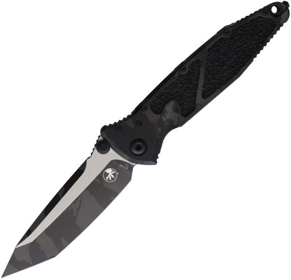 Microtech Socom Elite T/E Linerlock - Midnight Tiger Camo