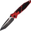 Microtech Socom Elite T/E Linerlock - Red Handle