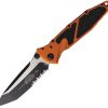 Microtech Socom Elite Tanto Serrated - Tangerine