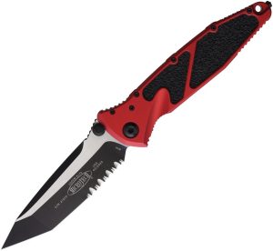 Microtech Socom Elite Tanto Serrated - Red