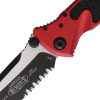 Microtech Socom Elite Tanto Serrated - Red