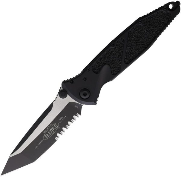 Microtech Socom Elite Tanto Serrated - Black