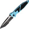 Microtech Socom Elite Tanto Serrated - Turquoise