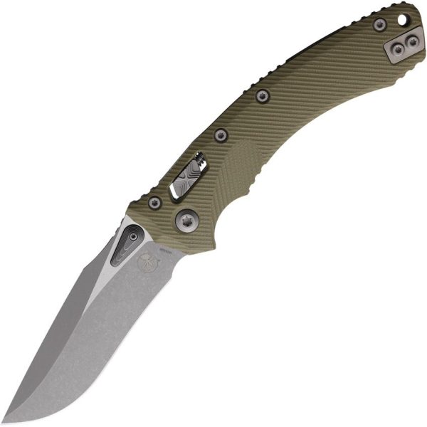 Microtech Amphibian Ram-Lok M390MK - OD Green G10