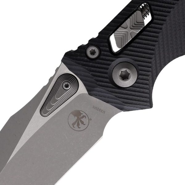 Microtech Amphibian S/E Ram-Lok Folding Knife - Black G10
