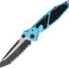 Microtech Socom Elite Tanto Linerlock - Turquoise
