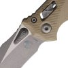 Microtech Amphibian S/E Ram-Lok Folding Knife - Tan G10