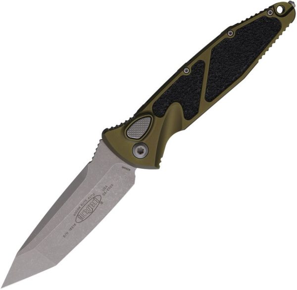 Microtech Auto Socom Elite M390MK Tanto - OD Green