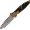 Microtech Auto Socom Elite Tanto - Tan Aluminum