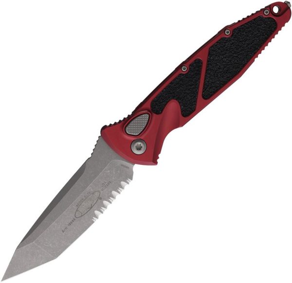 Microtech Socom Elite Auto - Merlot M390MK Apocalyptic