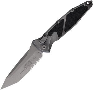 MCT161A11APWME.jpg Microtech Auto Socom Elite Buttonlock - Gray Weathered