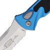 Microtech Auto Socom Elite Buttonlock - Blue Handle