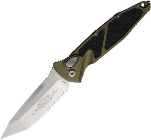 Microtech Auto Socom Elite Buttonlock - OD Green