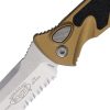 Microtech Auto Socom Elite Buttonlock - Tan Tanto