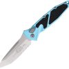 Microtech Auto Socom Elite Buttonlock - Turquoise Steel