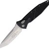 Microtech Auto Socom Elite Buttonlock - Black Serrated