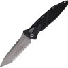 Microtech Auto Socom Elite Buttonlock - Black Apocalyptic